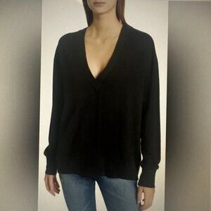Rag & Bone V-Neck Flora Sweatshirt Size Medium